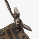Fendi Zucca Baguette FF Shoulder Bag Brown