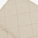 Chanel Classic Single Flap Bag White Quilted Lambskin With 24K Gold-Plated Hardware