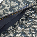 Christian Dior Small Blue Diorissimo Saddle Pouch