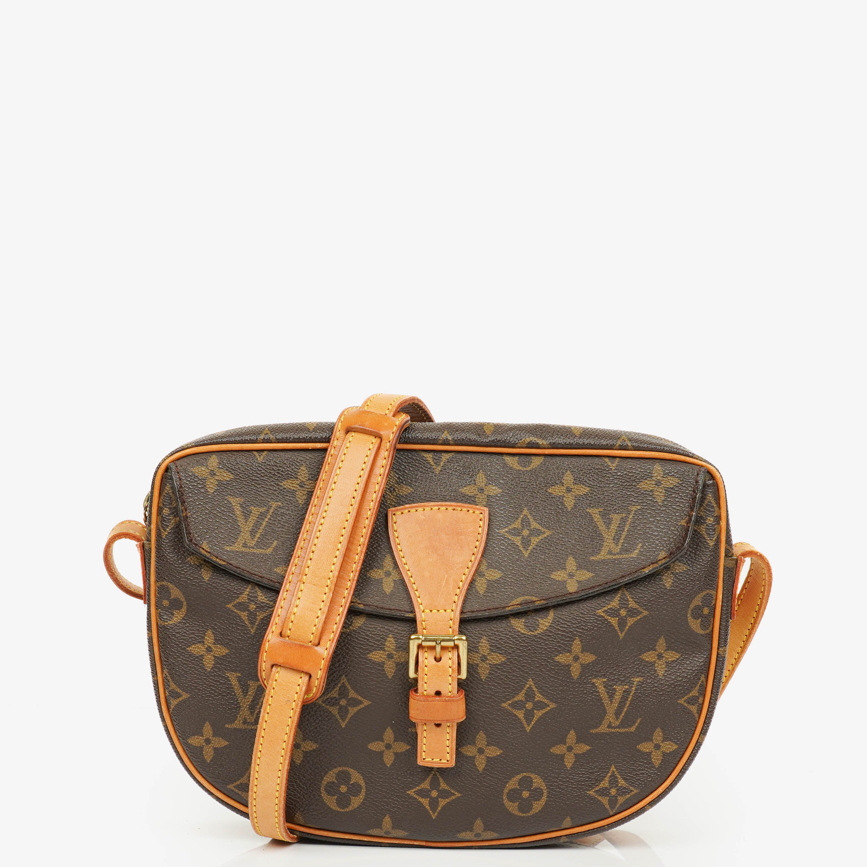 Sac bandoulière Louis Vuitton Jeune Fille MM en toile Monogram