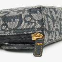 Christian Dior Small Blue Diorissimo Saddle Pouch
