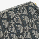 Christian Dior Small Blue Diorissimo Saddle Pouch