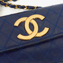 Chanel Mini Maxi CC Logo Flap Bag Quilted Leather With 24K Gold-Plated Hardware