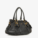 Prada Vitello Black Soft Calfskin Leather Bag