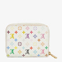 Louis Vuitton Takashi Murakami Zippy Multicoclor Coin Purse