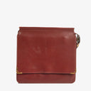 Cartier Must De Cartier Burgundy Leather Bag