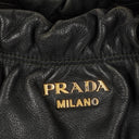 Prada Vitello Black Soft Calfskin Leather Bag