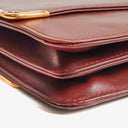 Cartier Must De Cartier Burgundy Leather Bag