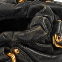 Prada Vitello Black Soft Calfskin Leather Bag