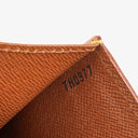Louis Vuitton Pochette Sellier Dragonne Cognac Epi Clutch