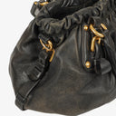 Prada Vitello Black Soft Calfskin Leather Bag