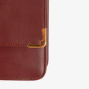 Cartier Must De Cartier Burgundy Leather Bag