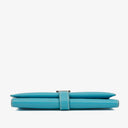 Hermès Blue Epsom Leather Béarn Wallet