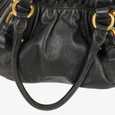 Prada Vitello Black Soft Calfskin Leather Bag