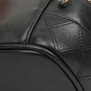 Chanel Black Leather Vanity Case