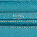 Hermès Blue Epsom Leather Béarn Wallet