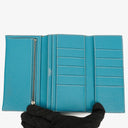 Hermès Blue Epsom Leather Béarn Wallet