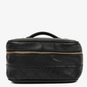 Chanel Black Leather Vanity Case