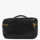 Chanel Black Leather Vanity Case