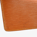 Louis Vuitton Pochette Sellier Dragonne Cognac Epi Clutch