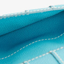 Hermès Blue Epsom Leather Béarn Wallet