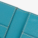 Hermès Blue Epsom Leather Béarn Wallet