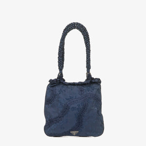 Prada Nylon Navy Shoulder Bag