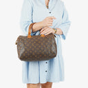 Louis Vuitton Speedy 30 Monogram Canvas Handbag
