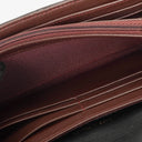 Chanel Lambskin Quilted Large Gusset Flap Wallet Black
