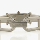 Gucci 1500L Rectangular Stainless Steel Watch