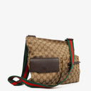 Gucci Sherry Line GG Canvas Double Pocket Messenger Bag