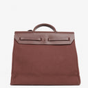 Hermes Herbag Toile Vache Hunter Havane MM 2 In 1 Bag
