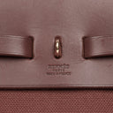 Hermes Herbag Toile Vache Hunter Havane MM 2 In 1 Bag
