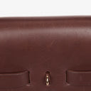 Hermes Herbag Toile Vache Hunter Havane MM 2 In 1 Bag