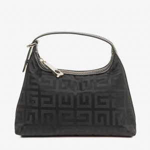 Givenchy Black Nylon Hobo Bag