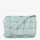 Bottega Veneta Spearmint Nappa Maxi Intreccio Padded Cassette Crossbody Bag