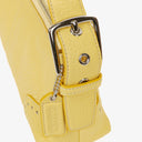 Coach Hampton Yellow Baguette Bag
