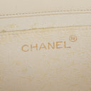 Chanel Classic Full Flap Bag White Quilted Leather 24K Gold-Plated Hardware