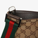 Gucci Sherry Line GG Canvas Double Pocket Messenger Bag