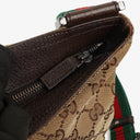 Gucci Sherry Line GG Canvas Double Pocket Messenger Bag