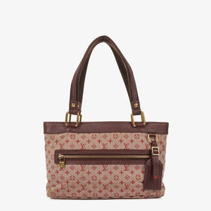 Louis Vuitton Cherry Red Monogram Mini Lin Lucille PM TST Bag