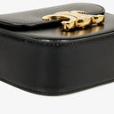 Celine Mini Triomphe Black Shiny Calfskin Shoulder/Crossbody Bag