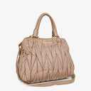 Miu Miu Matelasse Leather Tote Bag