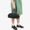 Chanel Black New Travel Line Nylon Mini Boston Bag