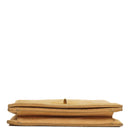 Chanel Mademoiselle Flap Bag Beige Suede 24K Gold-Plated Hardware