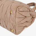 Miu Miu Matelasse Leather Tote Bag