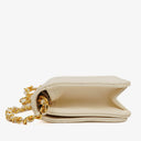 Chanel Classic Full Flap Bag White Quilted Leather 24K Gold-Plated Hardware