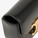 Celine Mini Triomphe Black Shiny Calfskin Shoulder/Crossbody Bag