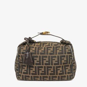Fendi Zucca Canvas Cosmetic Bag
