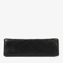 Chanel Vintage Small Classic Double Flap Bag Black Quilted Lambskin &nbsp;24K Gold-Plated Hardware